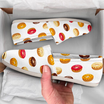 Casual Donut Shoes | Custom Canvas Sneakers For Kids & Adults