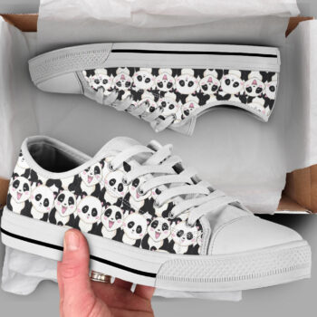 Panda World Shoes | Custom Low Tops Sneakers For Kids & Adults