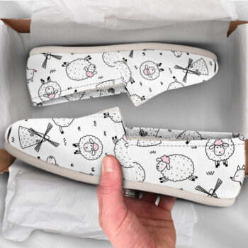 Slip-On Sheep Shoes | Custom Canvas Sneakers For Kids & Adults