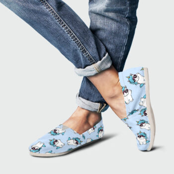 Casual Unicorn Shoes | Custom Canvas Sneakers For Kids & Adults