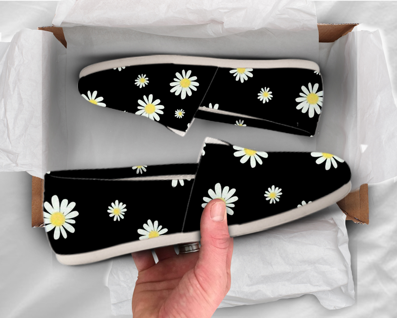 Daisy Womens Shoes | Custom Canvas Sneakers For Kids & Adults