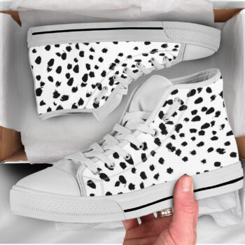 Dalmatian Dog Shoes | Custom High Top Sneakers For Kids & Adults