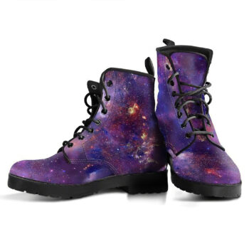 Eco Leather Galaxy Boots Womens Leather Boots