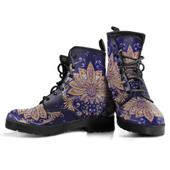 Elegant Lotus Womens Leather Boots