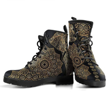 Elephant Mandala Handcrafted Boots