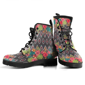 Ethnic Floral Handcrafted Boots