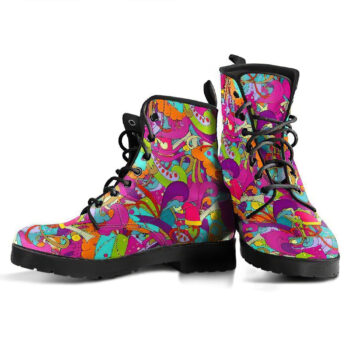 Festive Funk P13 Leather Boots For Women