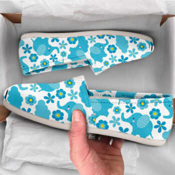 Slip-On Elephant Shoes | Custom Canvas Sneakers For Kids & Adults
