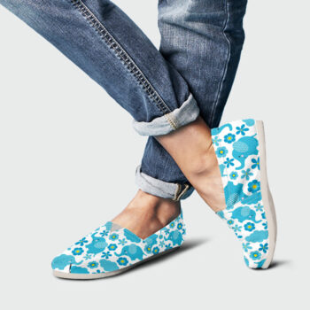 Slip-On Elephant Shoes | Custom Canvas Sneakers For Kids & Adults