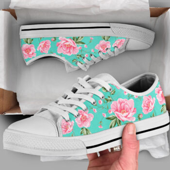 Vintage Rose Shoes | Custom Low Top Sneakers For Kids & Adults