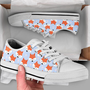 Foxy Girl Shoes | Custom Low Tops Sneakers For Kids & Adults