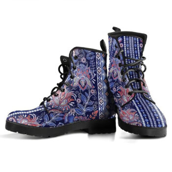 Fractal Flower Handcrafted Boots