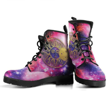 Galaxy Sun Moon 3 Handcrafted Boots