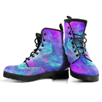 Glowing Womens Leather Boots
