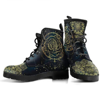 Gold Dream Catcher Handcrafted Boots