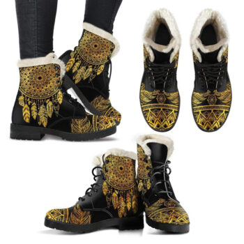 Golden Dream Catcher Boots