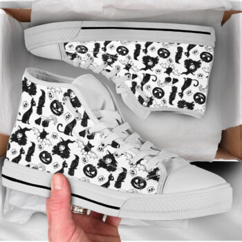 Halloween Witch Shoes | Custom High Top Sneakers For Kids & Adults