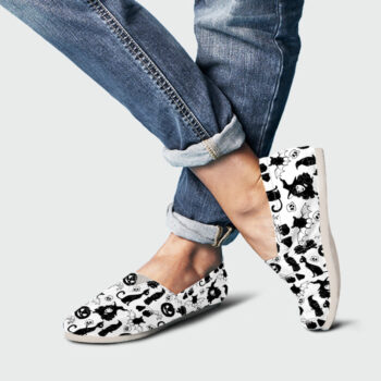 Spooky Witch Shoes | Custom Canvas Sneakers For Kids & Adults
