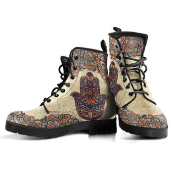 Hamsa Hand 2 Handcrafted Boots