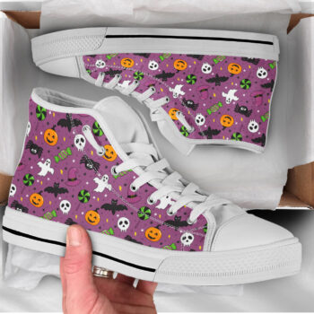Halloween Style Shoes | Custom High Top Sneakers For Kids & Adults