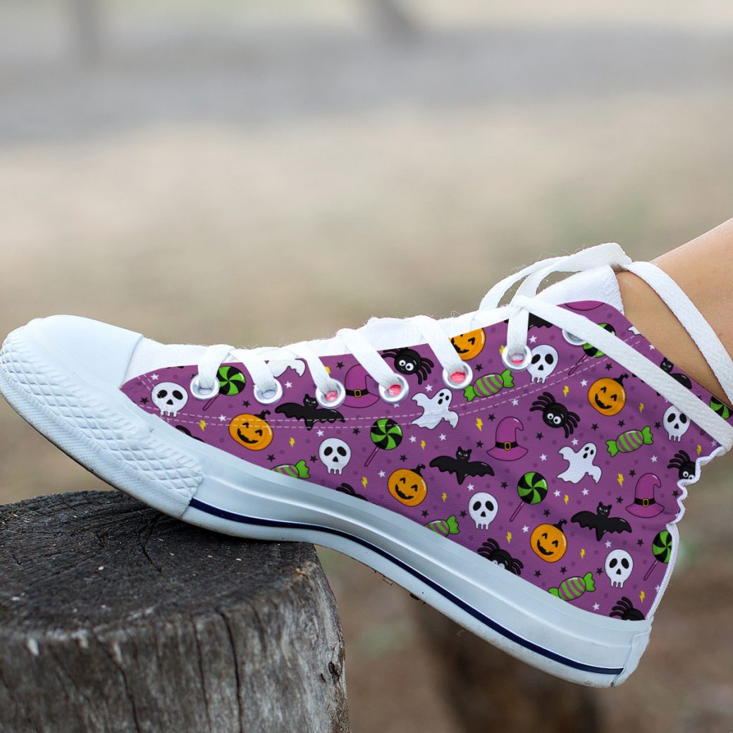 Halloween Style Shoes | Custom High Top Sneakers For Kids & Adults