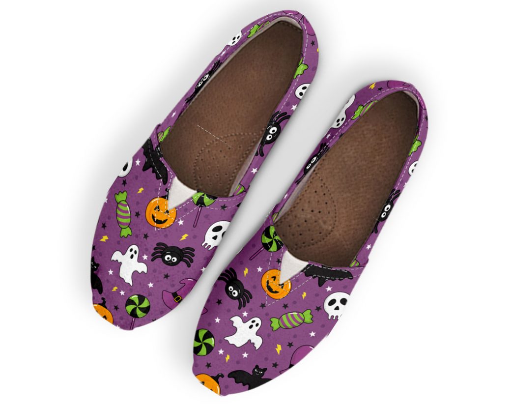 Halloween Candy Shoes | Custom Canvas Sneakers For Kids & Adults