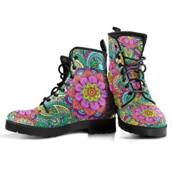 Henna Tattoo V1 Handcrafted Boots