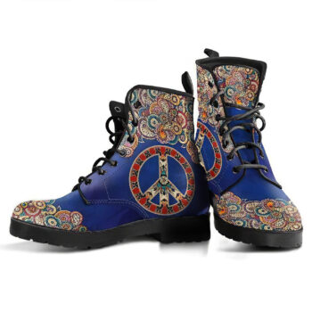 Hippie Peace 2 Handcrafted Boots