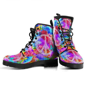 Hippie Peace Handcrafted Boots