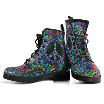 Hippie Peace Womens Leather Boots 2