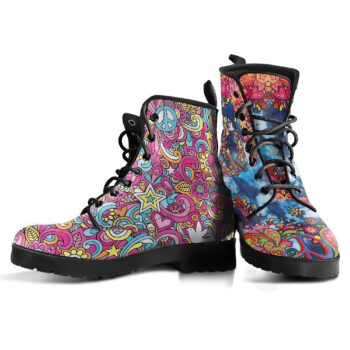 Hippie Womens Leather Boots