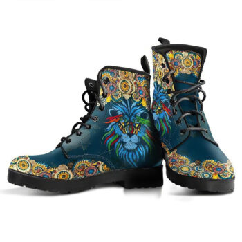Lion Paisley Handcrafted Boots