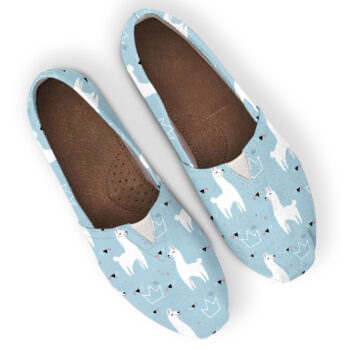 Llama Shoes | Custom Canvas Sneakers For Kids & Adults