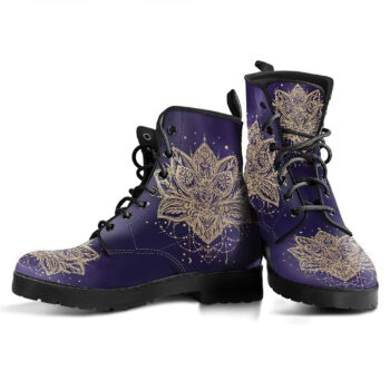 Lotus Dream Catcher Handcrafted Boots