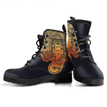 Lotus Elephant Womens Leather Boots