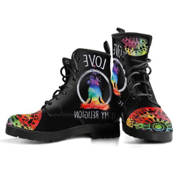 Love Is My Religion Handcrafted Boots