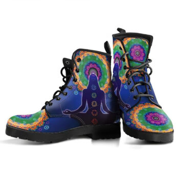 Mandala Chakra Handcrafted Boots
