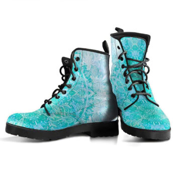 Mandala Womens Leather Boots 2