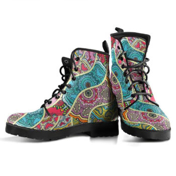 Mandalas 2 Handcrafted Boots 1