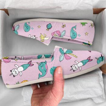 Mermaid Unicorn Cat Shoes