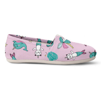 Mermaid Unicorn Cat Shoes