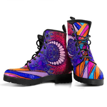 Moon Mandala V1 Handcrafted Boots