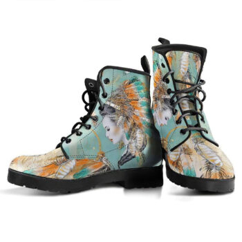 Native Girl Womens Leather Boots