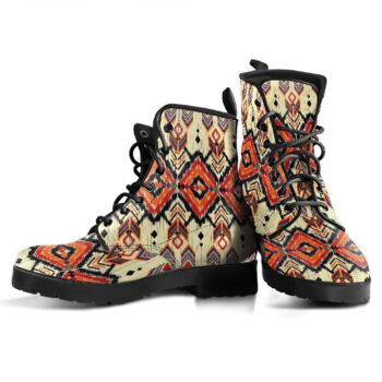 Native Pattern Handcrafted Boots