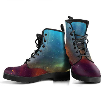 Np Universe Theme Womens Leather Boots