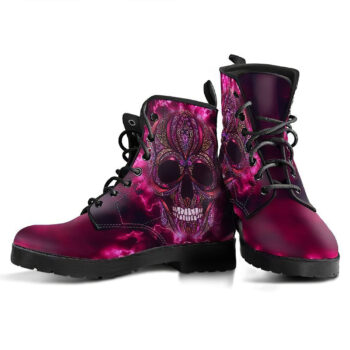 Oriental Skull Handcrafted Boots