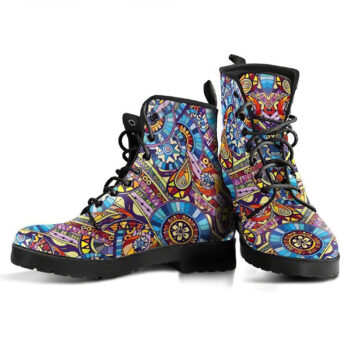 Ornamental Mandala Handcrafted Boots