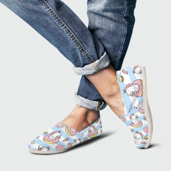 Womens Unicorn Shoes | Custom Canvas Sneakers For Kids & Adults