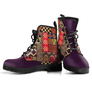 Playful Pattern Handcrafted Boots