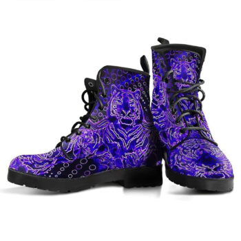 Purple Tigers Womens Vegan Boots